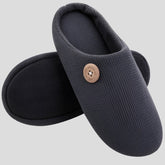 Pantuflas de algodón suave para hombre